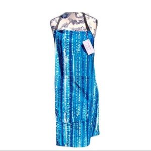 Andys Aprons - not so basic!  “Vertical Blues”